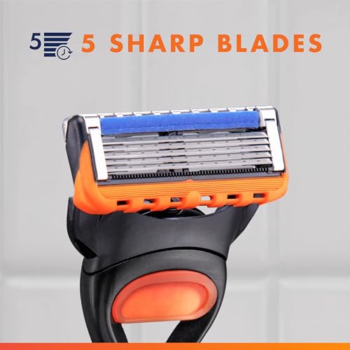 Gillette Fusion5 Razor for Men, Handle + 1 Razor Blade Refill