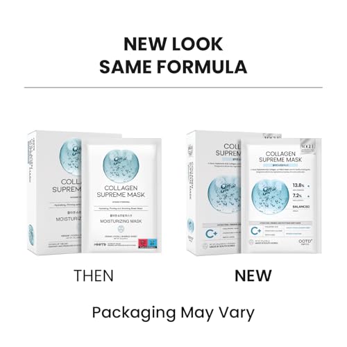 #OOTD Collagen & Cica Sheet Mask Kit - 5-Pack Hydrating Masks