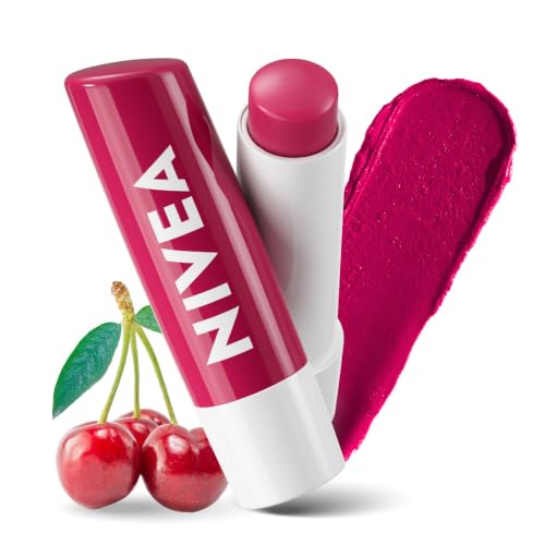 NIVEA Fruity Shine Cherry Lip Care - 4.8g Glossy Color