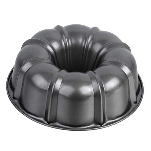 P&P CHEF 10-Inch Non-Stick Fluted Cake Pan - Heavy Duty & Durable