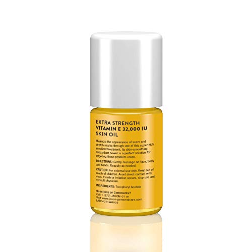 Jason Natural Vitamin E Oil 32,000 IU Extra Strength, 1 Fl Oz - Skin Care Solution