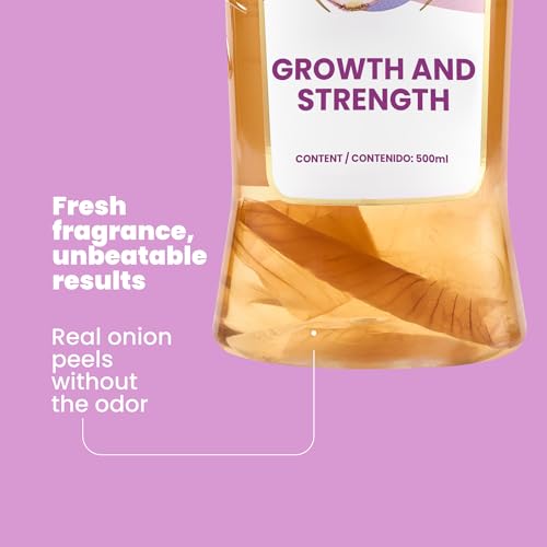 ANYELUZ Onion Shampoo Duo Kit with Travel Size - Odorless Hair Care