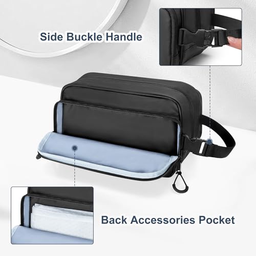 Prokva Large Tactical Toiletry Bag for Men, Waterproof Travel Dopp Kit