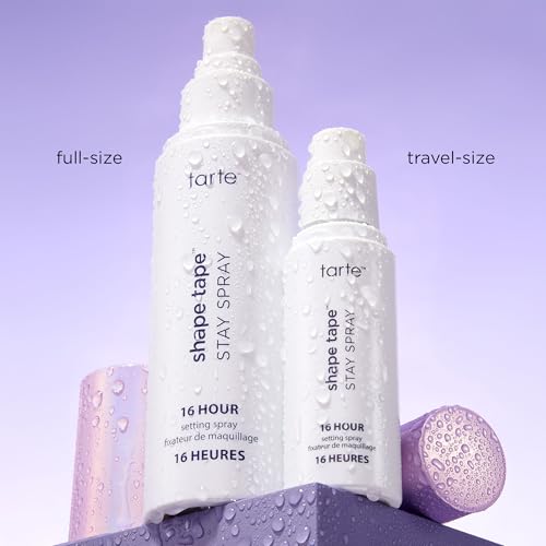 tarte Shape Tape Vegan Stay Spray Travel Size - Makeup Setting & Waterproof Mist