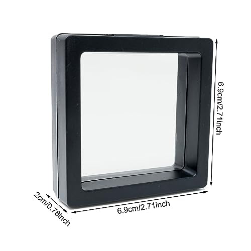 5Pcs Transparent Jewelry Storage Box - Dustproof & Moisture-Proof