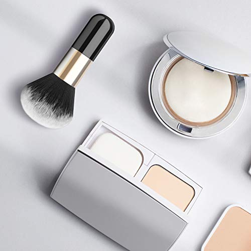 Luxspire Large Flat Kabuki Makeup Brush - Soft Powder Foundation & Blush Brush