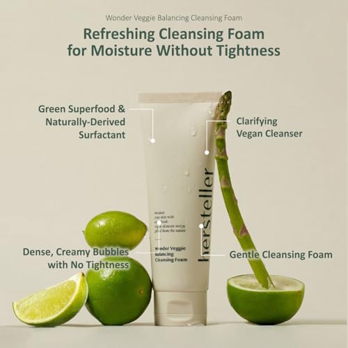 Hersteller Wonder Veggie Balancing Cleansing Foam - Vegan Face Wash 4.06oz