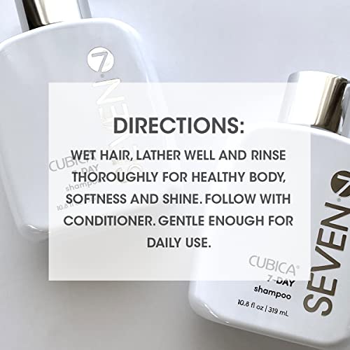 SEVEN Haircare Cubica 7-DAY Shampoo 2 Fl Oz - Sulfate & Paraben Free
