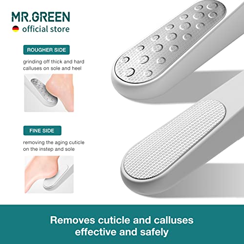MR.GREEN Professional Double-Sided Foot File for Callus and Dead Skin