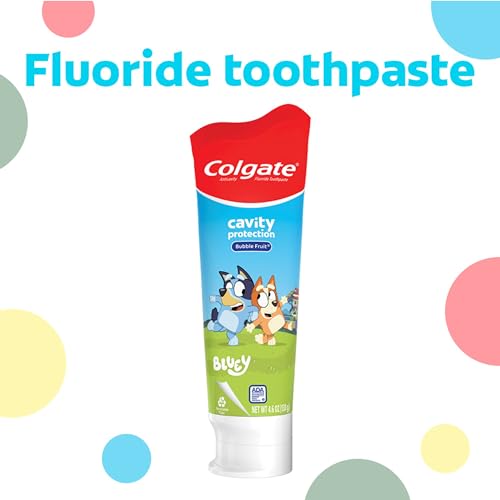 Colgate Kids Toothbrush Set with Toothpaste - Bluey Gift Set