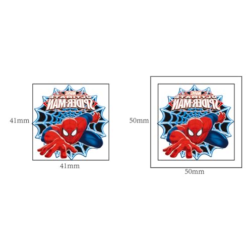 20 Sheets Spider-Man Temporary Tattoos for Kids' Parties