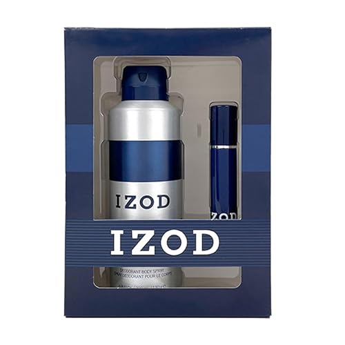 Izod Blue Legacy Navy Blue Eau De Toilette & Body Spray Set for Men