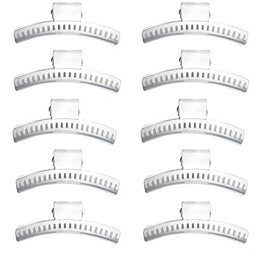 3.5" Hair Wave Clips - 10 Pack - Aluminum Fingerwave Clips