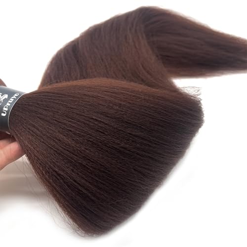UPruyo Color 33 26-Inch Pre-Stretched Wavy Crochet Braiding Hair Extensions for Boho & Knotless Braid - Pack of 5