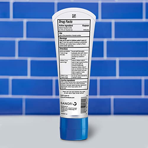 ACT Kids Anticavity Fluoride Toothpaste - Bubble Gum 4.6 oz (2-Pack)