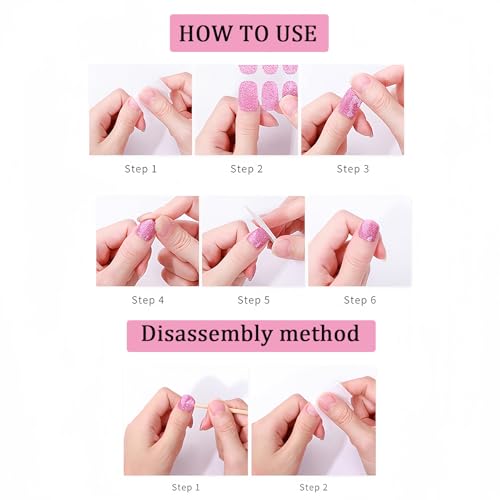 Patriotic 4th of July Toenail Wraps - 8 Self-Adhesive Designs
