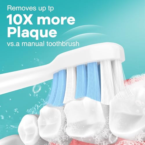 Aoremon White Toothbrush Heads for Philips Sonicare C2 G2