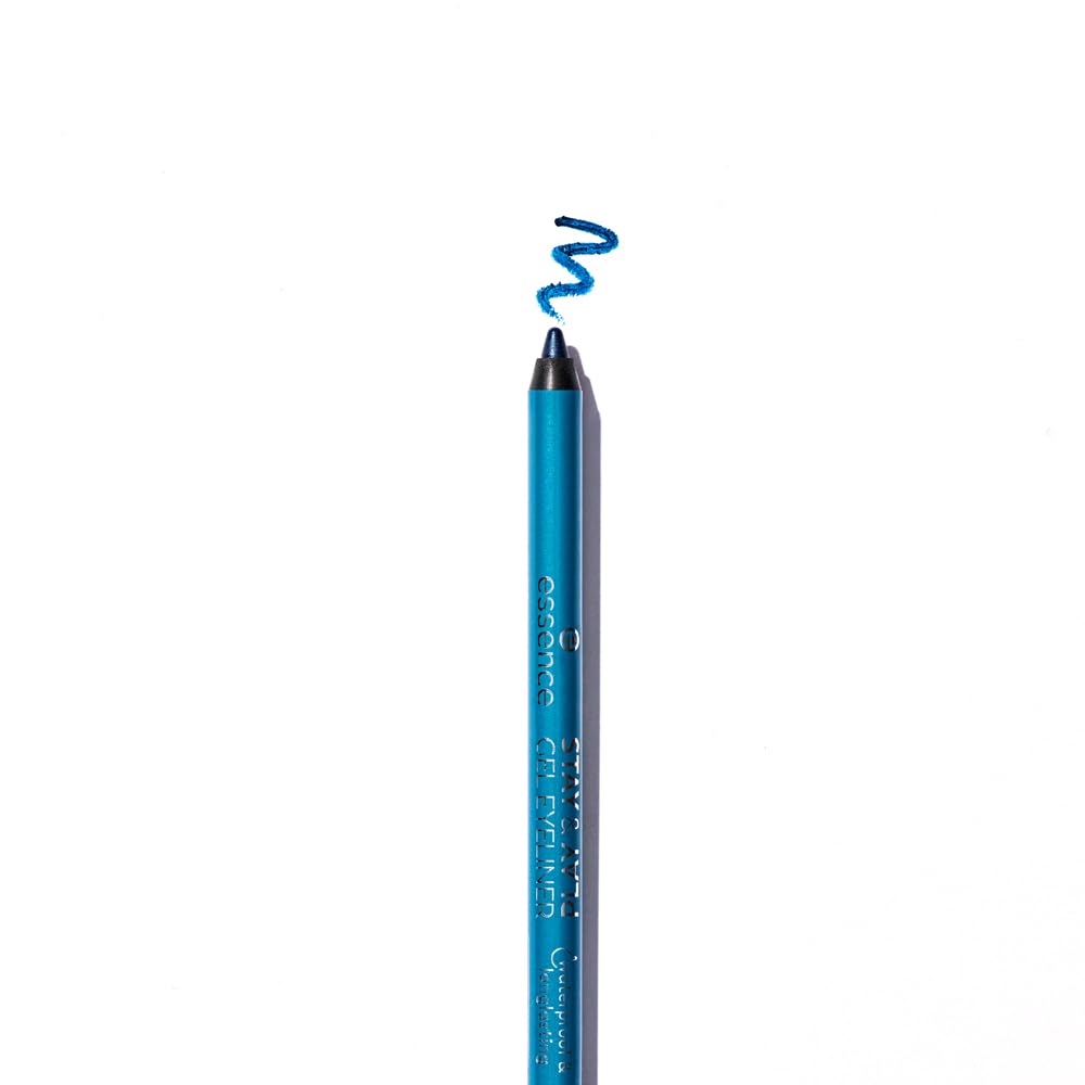 Stay & Play Gel Eyeliner - Waterproof, Long-Lasting Formula | Super Soft Texture | Vegan (05 Verry Berry)