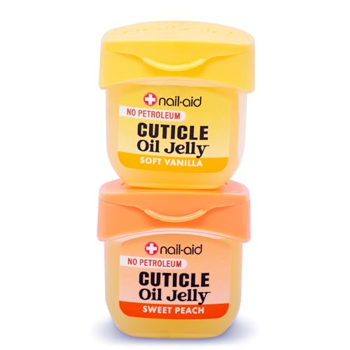 Nail-Aid Cuticle Oil Jelly - Non-Drip Treatment for Dry Cuticles (Pack of 2)