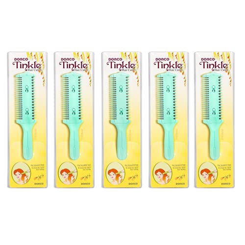 Tinkle Hair Cutter and Comb - 5 Pack for Easy Hair Styling