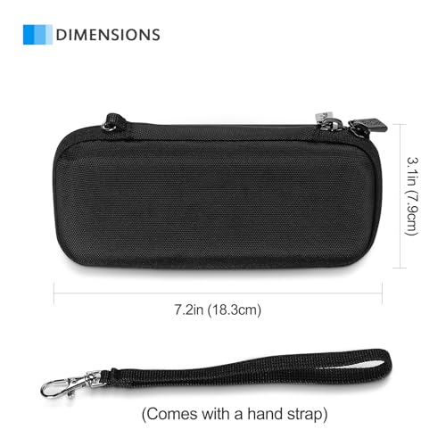 ProCase Hard Case for Electric Trimmer and Shaver, Travel Organizer Carrying Bag for QP2520 QP2530 QP2620 QP2630 -Black