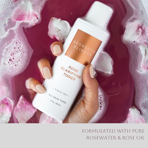 Georgette Klinger Rose Clarifying Toner - pH Balancing Face Toner, 6.7 oz