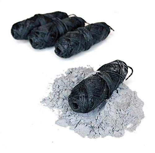 Me Mother Earth Charcoal Dental Floss Refills - Waxed Peppermint, 4 Pack