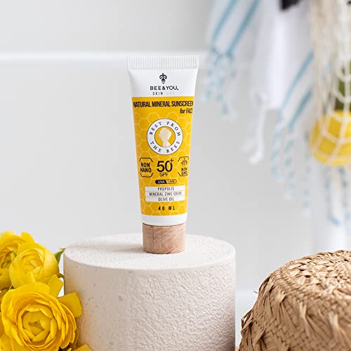 Bee & You SPF 50 Facial Sunscreen for Sensitive Skin - 1.35 oz