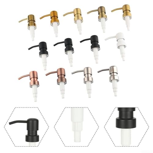Stainless Steel Soap Dispenser Pump Head Replacement - 28/400 Thread