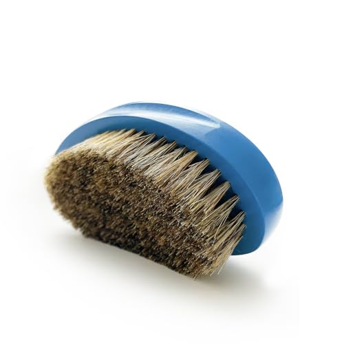 LexRory Soft Wave Brush for Men - Curved Boar Bristle Hair Brush
