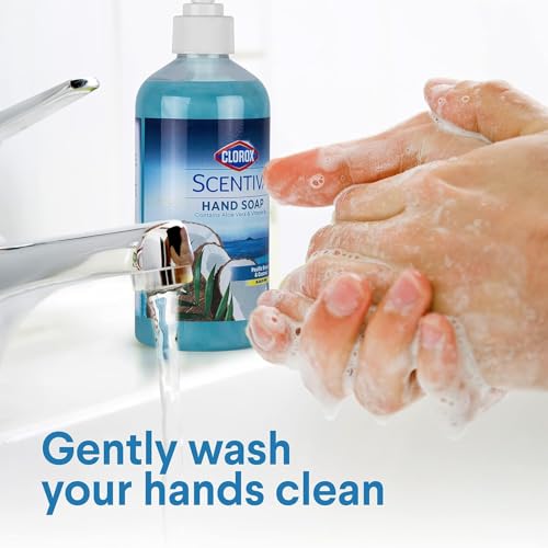 Clorox Scentiva Liquid Hand Soap, Pacific Breeze & Coconut, 14 Fl Oz - 2-Pack