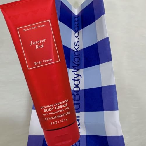 Bath & Body Works Forever Red Ultra Shea Body Cream 8oz - Long Lasting Moisturizer