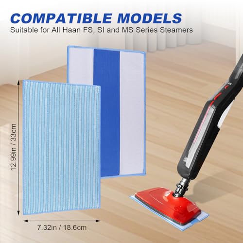 Microfiber Mop Pads for HAAN FS, SI, MS Series - 3 Pack
