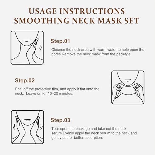 Ycz Neck Cream and Mask Set - Firming & Hydrating Neck Care
