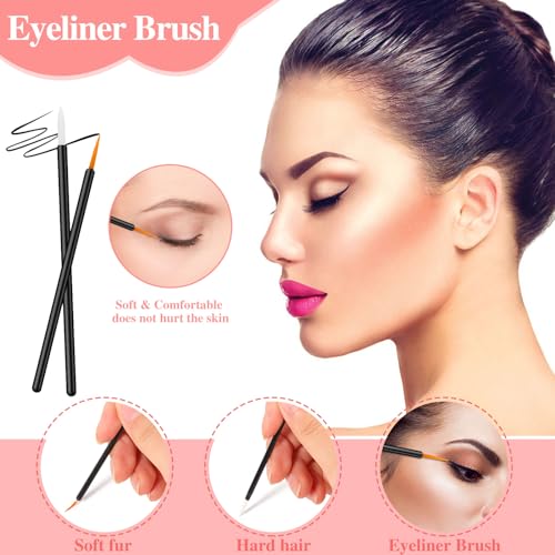 BESARME Disposable Makeup Applicator Kit - 260-Piece Set with Organizer Box