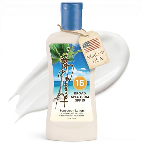 Panama Jack Sunscreen Lotion SPF 15 - 6 Fl Oz Water Resistant