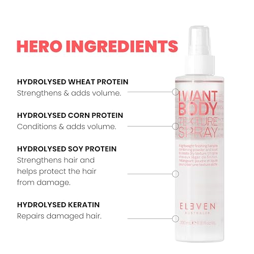 ELEVEN Australia I Want Body Texture Spray for Fine Hair - Volumizing & Flexible Hold