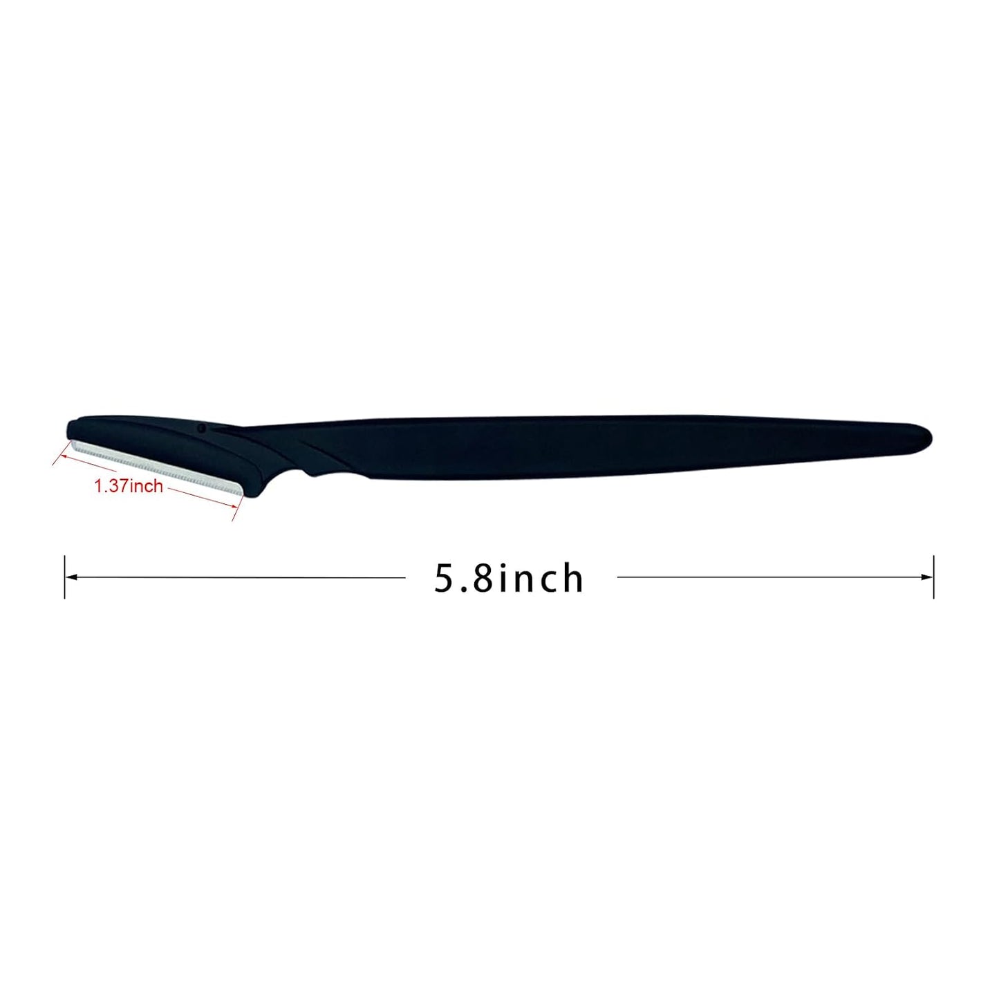 Eyebrow Razor for Women - 4 Pcs Dermaplane Facial Hair Trimmer | Multipurpose Shaper