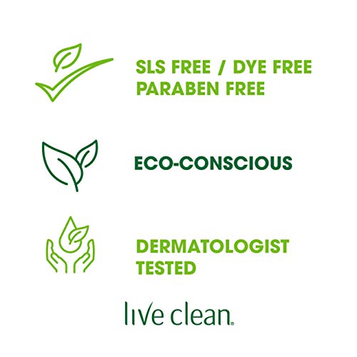 Live Clean Lemon Mint Foaming Hand Soap - 13.5 Fl Oz Pack of 2, Organic & Hypoallergenic