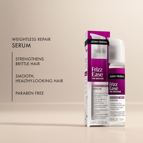 John Frieda Frizz Ease The Rescuer Serum 1.69 fl oz - Anti-Frizz & Damage Repair