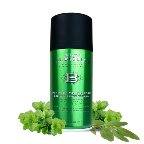 C.O. Bigelow Premium Shaving Foam with Eucalyptus Oil - 5.2 oz