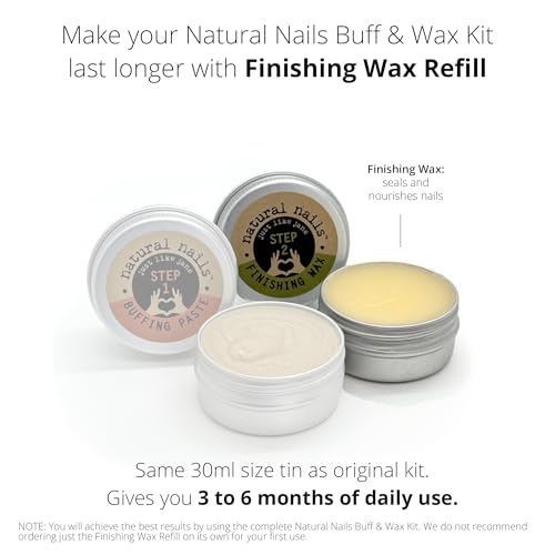Just Like Jane Natural Nails Finishing Wax - 20ml Refill Tin