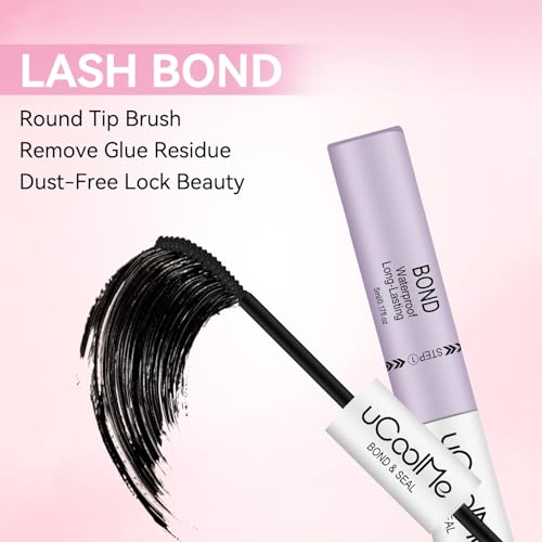 uCoolMe Lash Bond and Seal Glue - Waterproof 10ML - Black