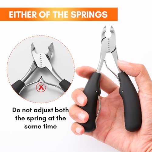 Makartt Ingrown Toenail Clipper Set - Stainless Steel Pedicure Kit