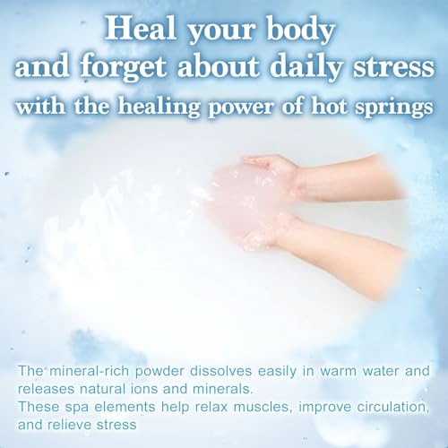 Japan Onsen Yunohana Natural Mineral Bath Salts Gift Box, 250g