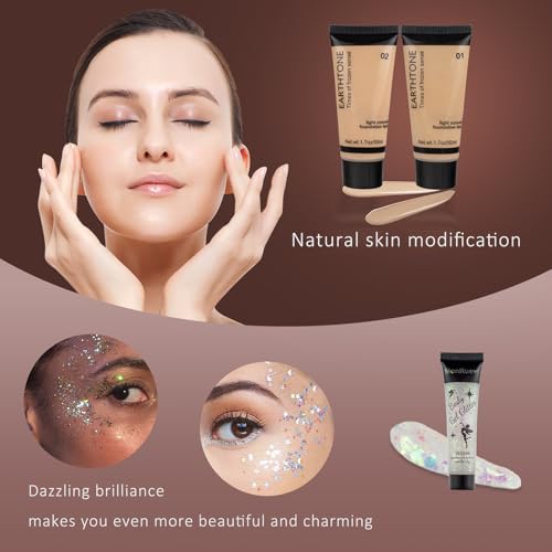 Brown All-in-One Makeup Set for Women & Teens | MONRUEVT