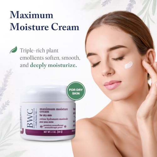 Maximum Moisture Cream 2 oz | Hydrating Anti-Aging Face Cream with Essential Oils