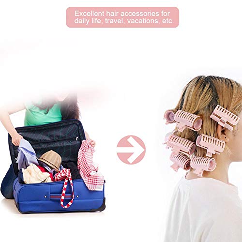 Sonew 15-Piece Hot Roller Clips for Hair Styling - Heat Resistant Clamps