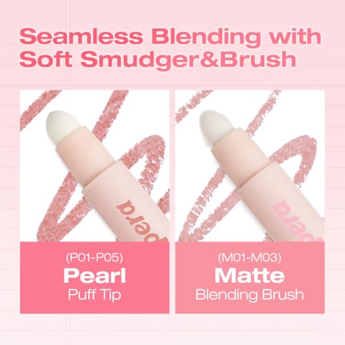 Peripera Mood in Shade Eye Stick - P02 Shining Bubble, Smudge-Proof Shimmer