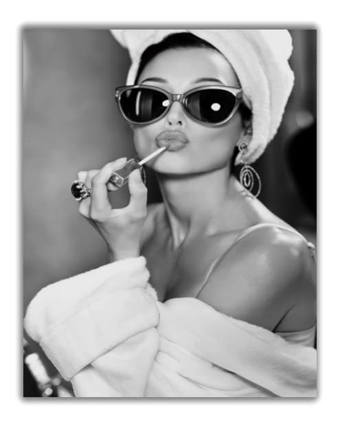 Audrey Hepburn Wall Art Print - 11x14 Unframed Poster for Home